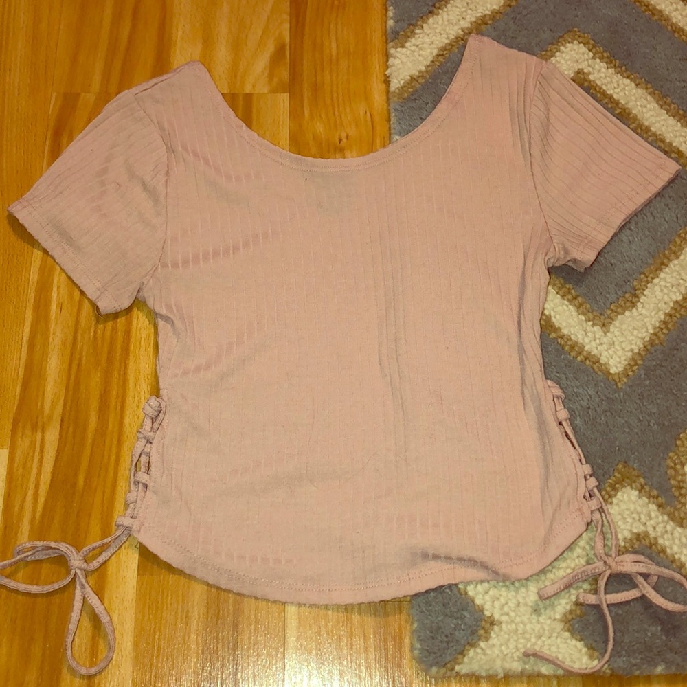 Pink Crop Top